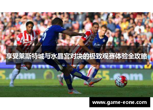 享受莱斯特城与水晶宫对决的极致观赛体验全攻略